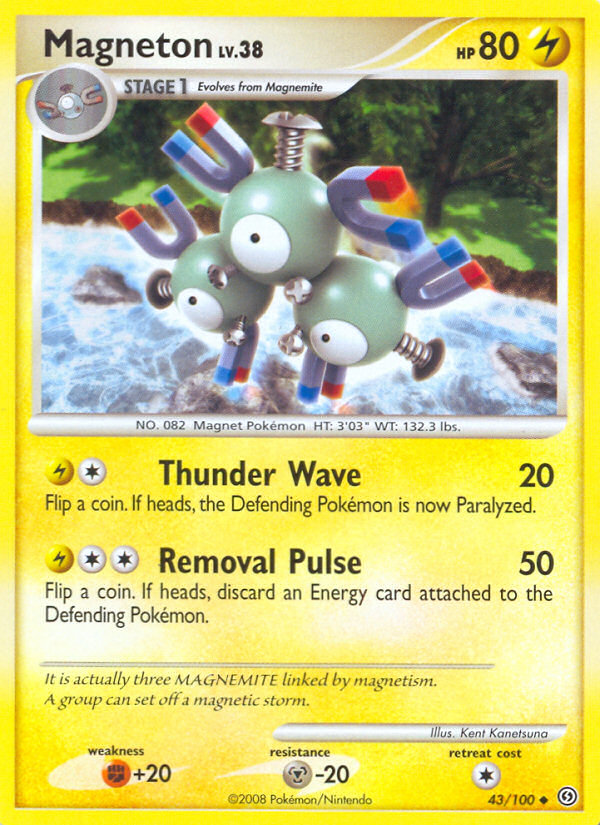 Magneton (43/100) [Diamond & Pearl: Stormfront] | Exor Games Dartmouth