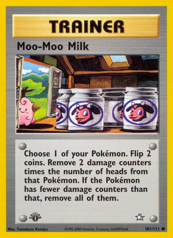 Moo-Moo Milk (101/111) [Neo Genesis 1st Edition] | Exor Games Dartmouth