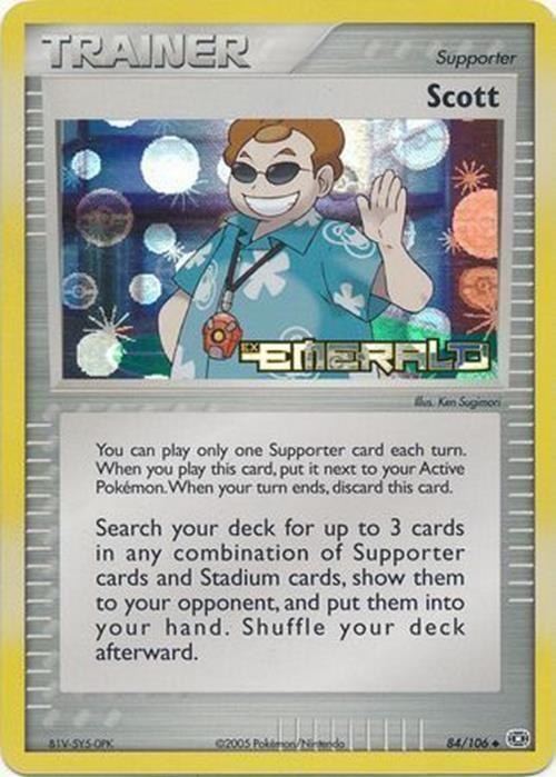 Scott (84/106) (Stamped) [EX: Emerald] | Exor Games Dartmouth