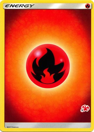 Fire Energy (Charizard Stamp #11) [Battle Academy 2020] | Exor Games Dartmouth
