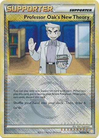 Professor Oak's New Theory (101/123) (League Promo) [HeartGold & SoulSilver: Base Set] | Exor Games Dartmouth