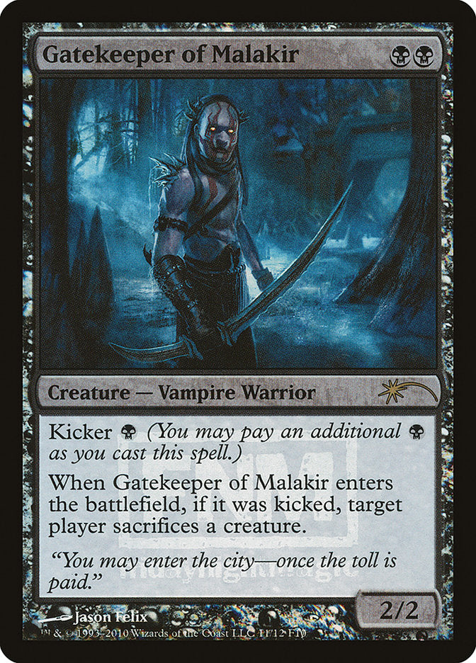 Gatekeeper of Malakir [Friday Night Magic 2010] | Exor Games Dartmouth