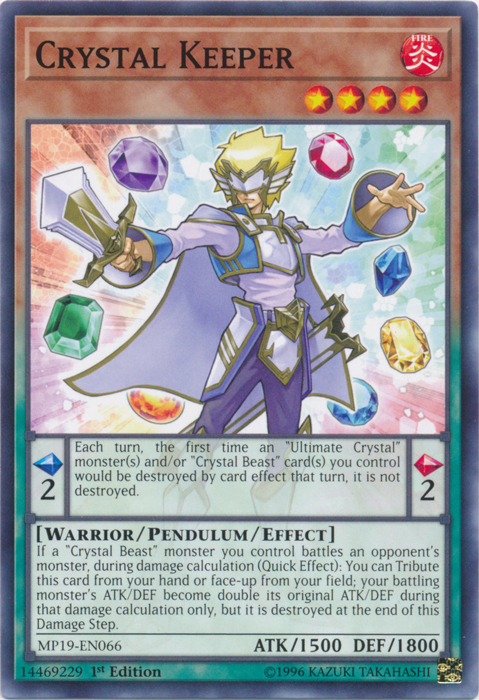 Crystal Keeper [MP19-EN066] Common | Exor Games Dartmouth