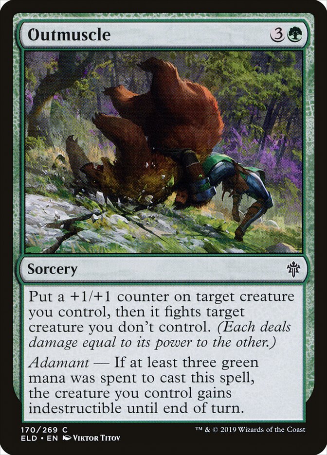 Outmuscle [Throne of Eldraine] | Exor Games Dartmouth
