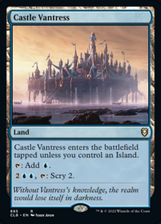 Castle Vantress [Commander Legends: Battle for Baldur's Gate] | Exor Games Dartmouth