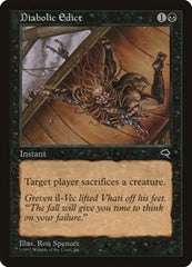 Diabolic Edict [Tempest] | Exor Games Dartmouth