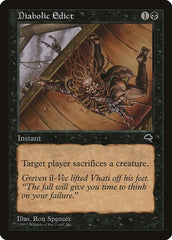 Diabolic Edict [Tempest] | Exor Games Dartmouth