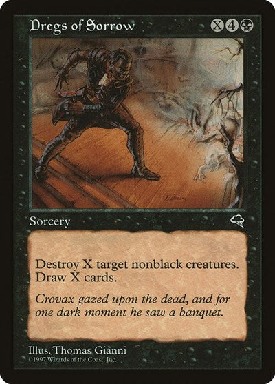 Dregs of Sorrow [Tempest] | Exor Games Dartmouth