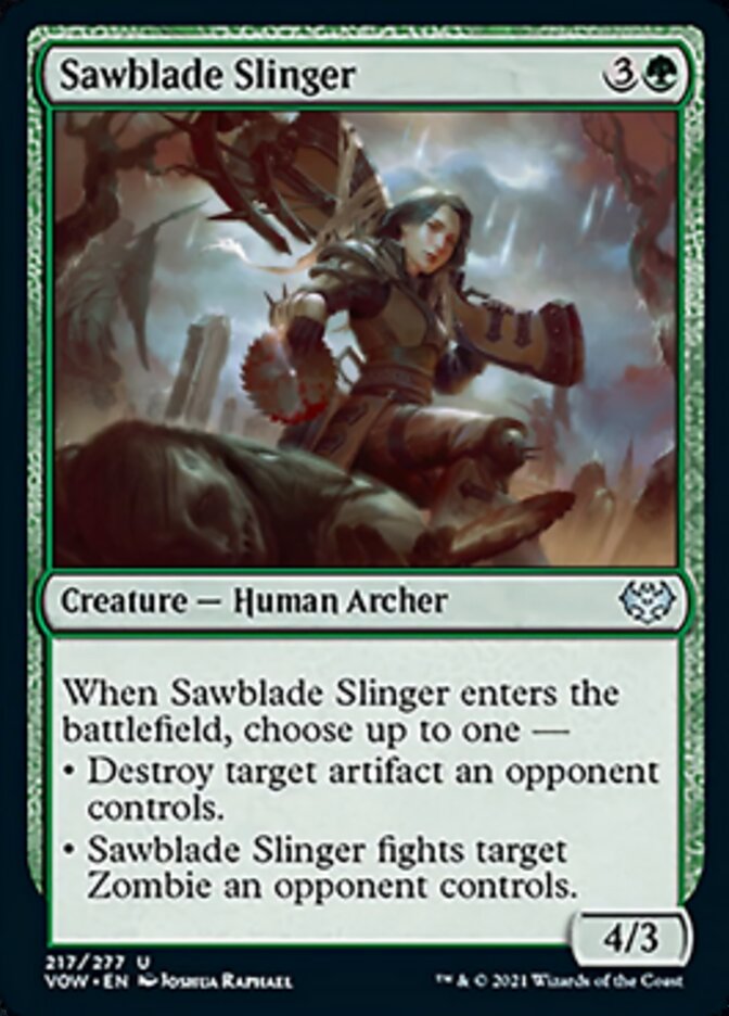 Sawblade Slinger [Innistrad: Crimson Vow] | Exor Games Dartmouth