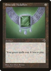 Emerald Medallion [Tempest] | Exor Games Dartmouth