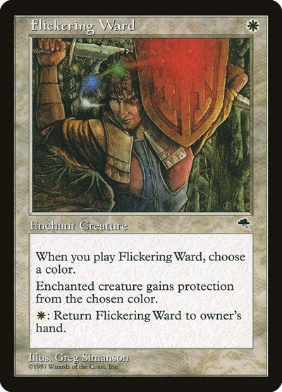 Flickering Ward [Tempest] | Exor Games Dartmouth