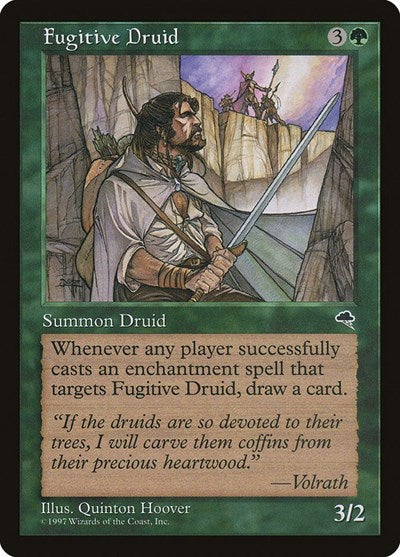 Fugitive Druid [Tempest] | Exor Games Dartmouth