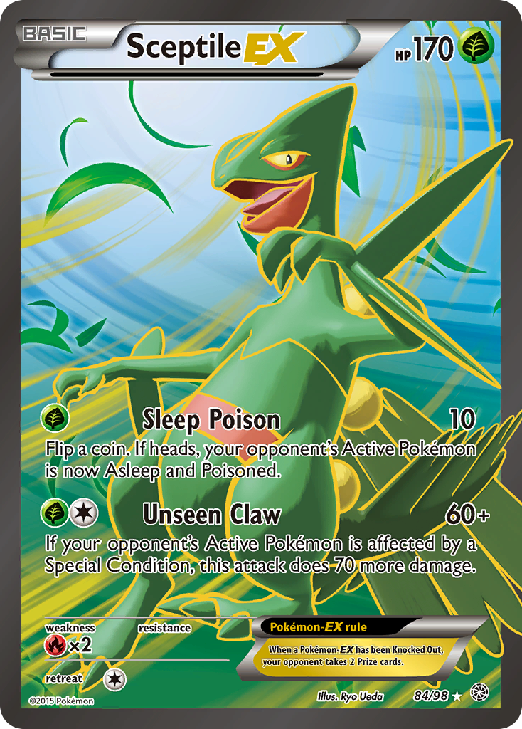 Sceptile EX (84/98) [XY: Ancient Origins] | Exor Games Dartmouth