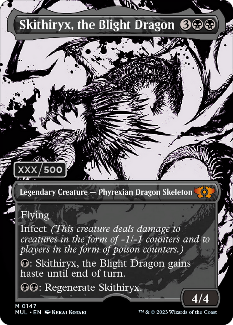 Skithiryx, the Blight Dragon (Serialized) [Multiverse Legends] | Exor Games Dartmouth