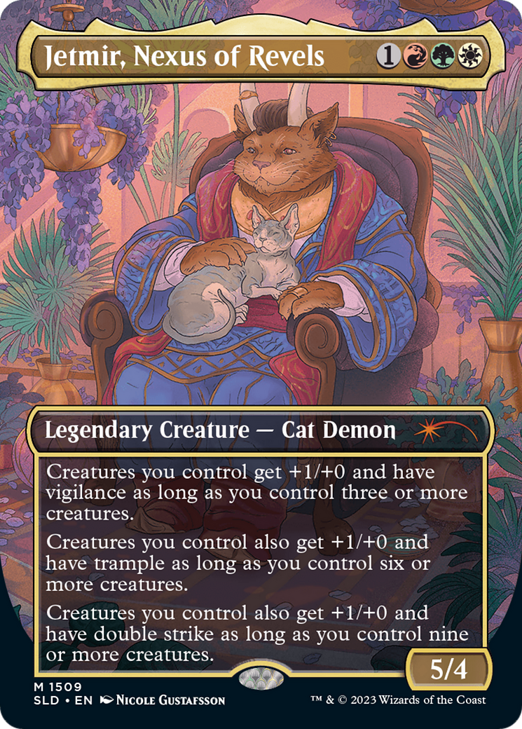 Jetmir, Nexus of Revels // Jetmir, Nexus of Revels [Secret Lair Commander Deck: Raining Cats and Dogs] | Exor Games Dartmouth