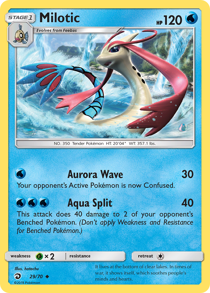 Milotic (29/70) [Sun & Moon: Dragon Majesty] | Exor Games Dartmouth