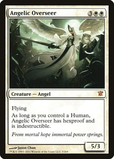 Angelic Overseer [Innistrad] | Exor Games Dartmouth