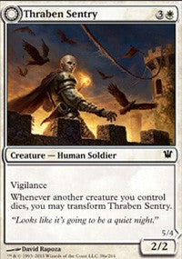 Thraben Sentry // Thraben Militia [Innistrad] | Exor Games Dartmouth