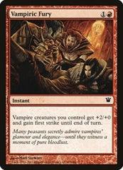 Vampiric Fury [Innistrad] | Exor Games Dartmouth