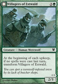 Villagers of Estwald // Howlpack of Estwald [Innistrad] | Exor Games Dartmouth