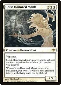 Geist-Honored Monk [Innistrad] | Exor Games Dartmouth