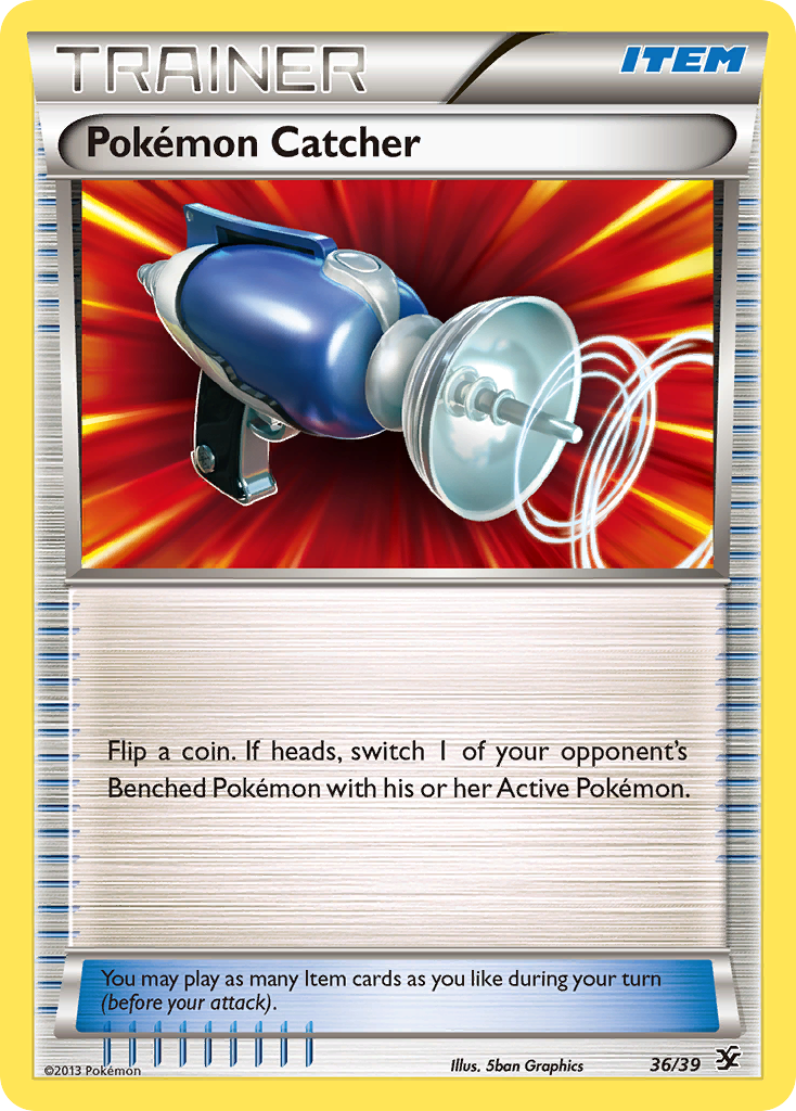 Pokemon Catcher (36/39) [XY: Kalos Starter Set] | Exor Games Dartmouth