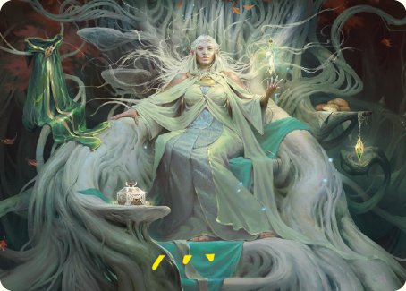 Galadriel, Gift-Giver Art Card [The Lord of the Rings: Tales of Middle-earth Art Series] | Exor Games Dartmouth