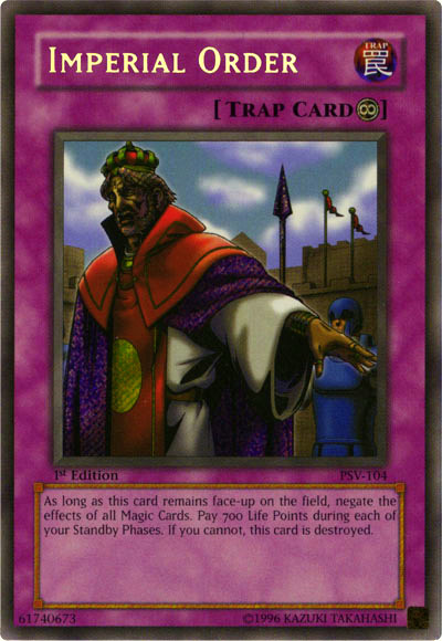 Imperial Order [PSV-104] Secret Rare | Exor Games Dartmouth