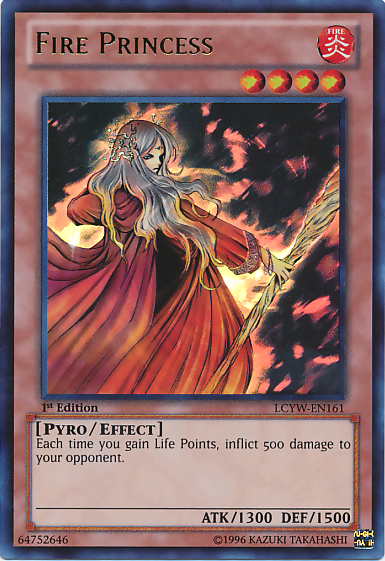 Fire Princess [LCYW-EN161] Ultra Rare | Exor Games Dartmouth