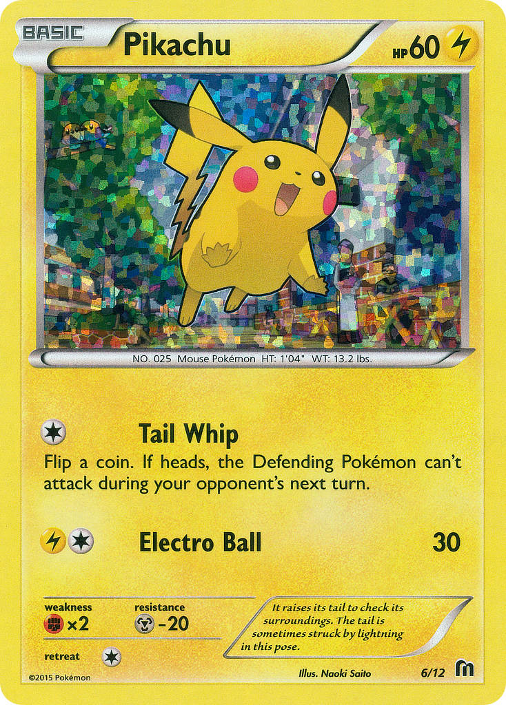 Pikachu (6/12) [McDonald's Promos: 2015 Collection] | Exor Games Dartmouth