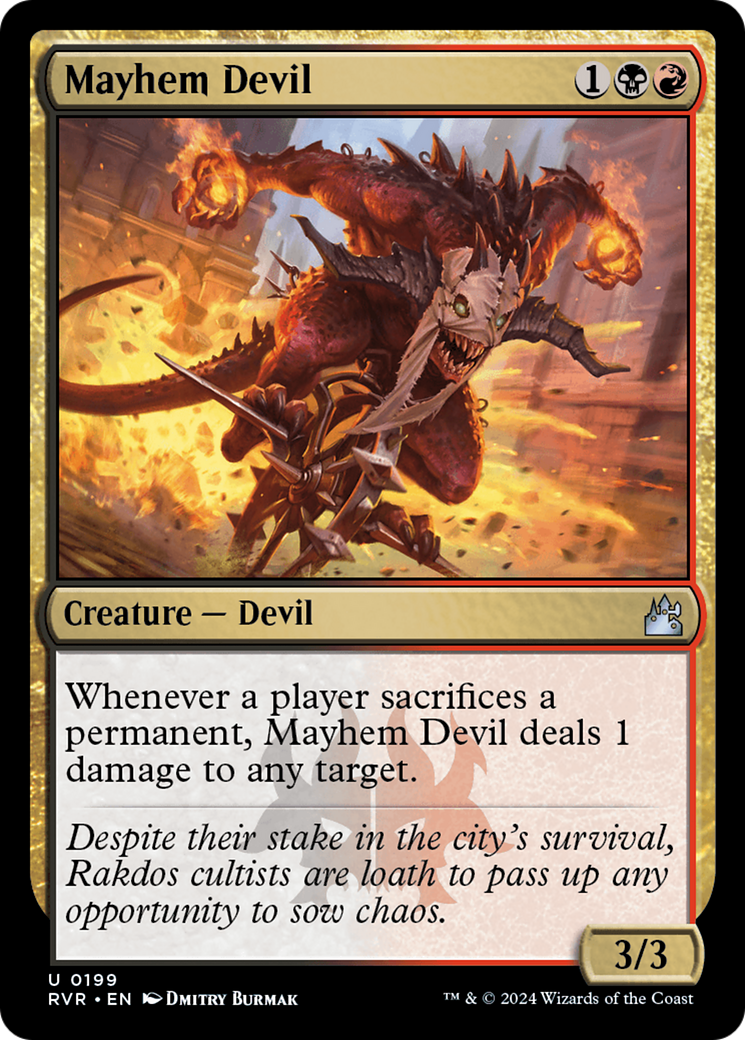 Mayhem Devil [Ravnica Remastered] | Exor Games Dartmouth