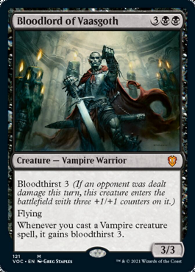 Bloodlord of Vaasgoth [Innistrad: Crimson Vow Commander] | Exor Games Dartmouth