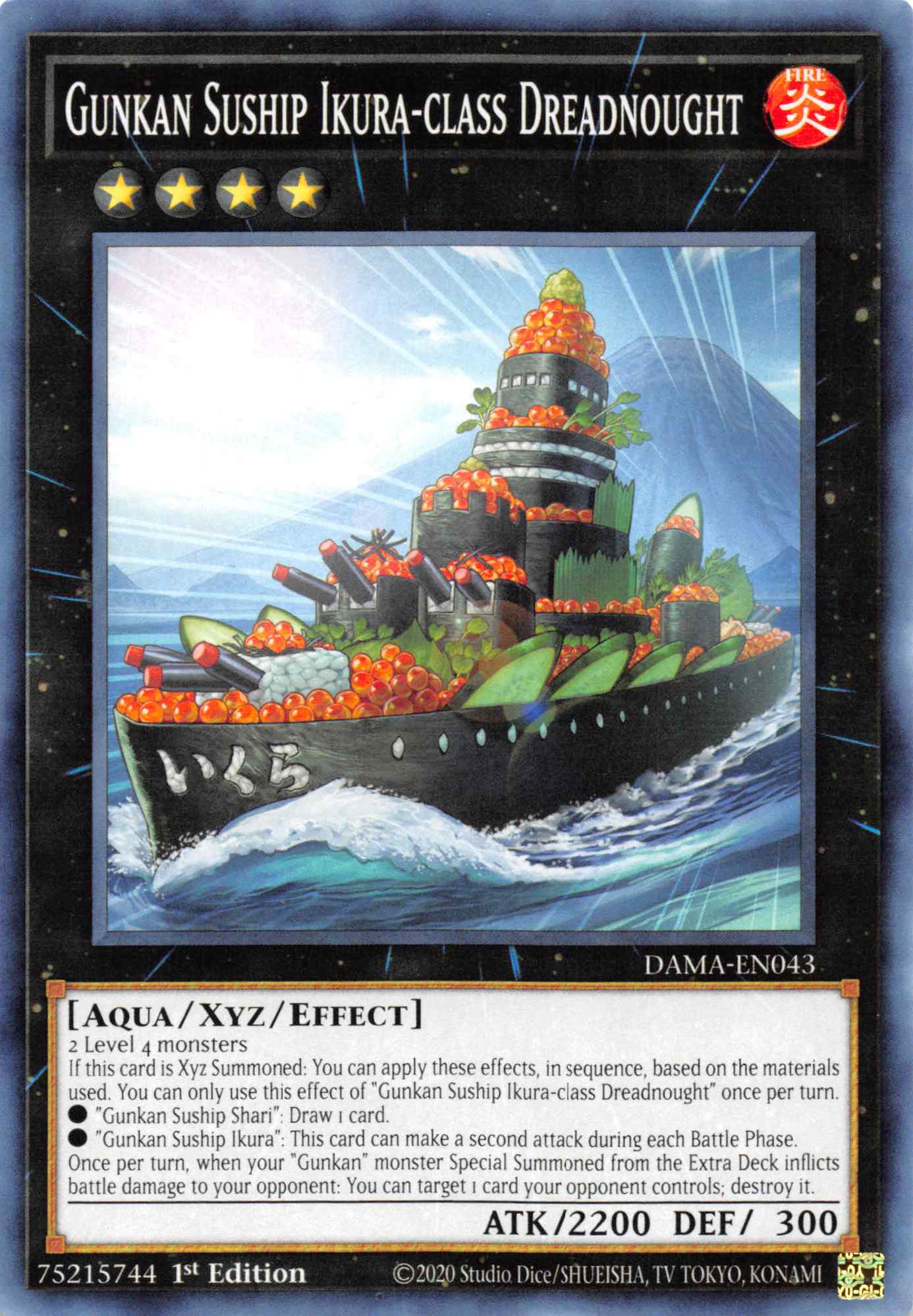 Gunkan Suship Ikura-class Dreadnought [DAMA-EN043] Common | Exor Games Dartmouth