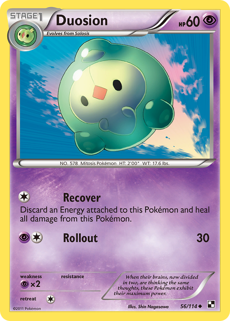 Duosion (56/114) [Black & White: Base Set] | Exor Games Dartmouth
