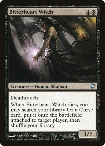 Bitterheart Witch [Innistrad] | Exor Games Dartmouth