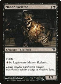 Manor Skeleton [Innistrad] | Exor Games Dartmouth