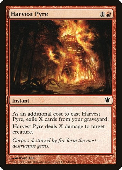 Harvest Pyre [Innistrad] | Exor Games Dartmouth