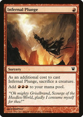 Infernal Plunge [Innistrad] | Exor Games Dartmouth