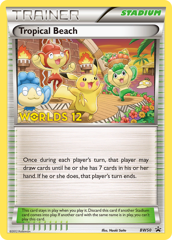 Tropical Beach (BW50) [Black & White: Black Star Promos] | Exor Games Dartmouth