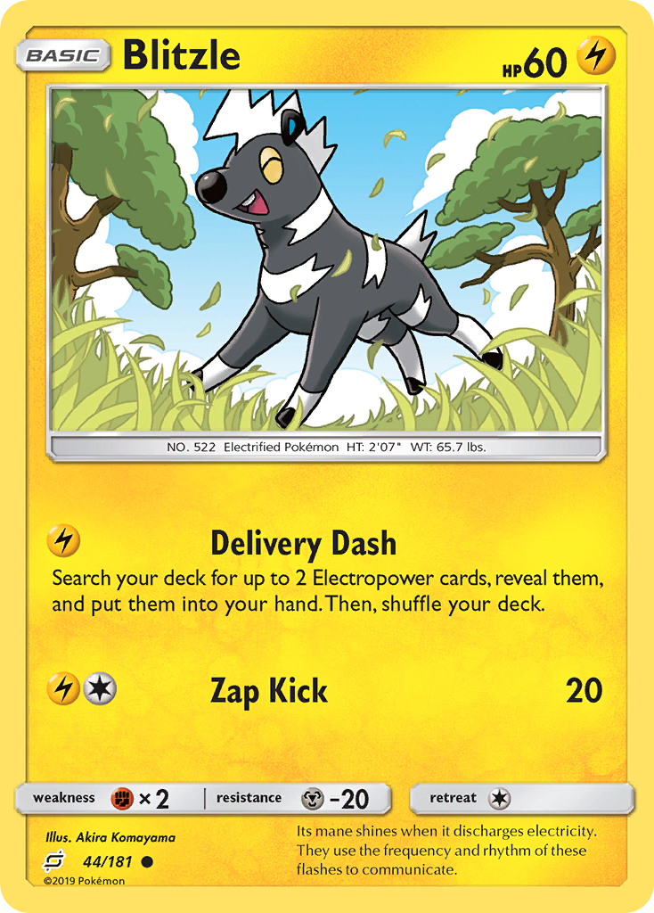 Blitzle (44/181) [Sun & Moon: Team Up] | Exor Games Dartmouth