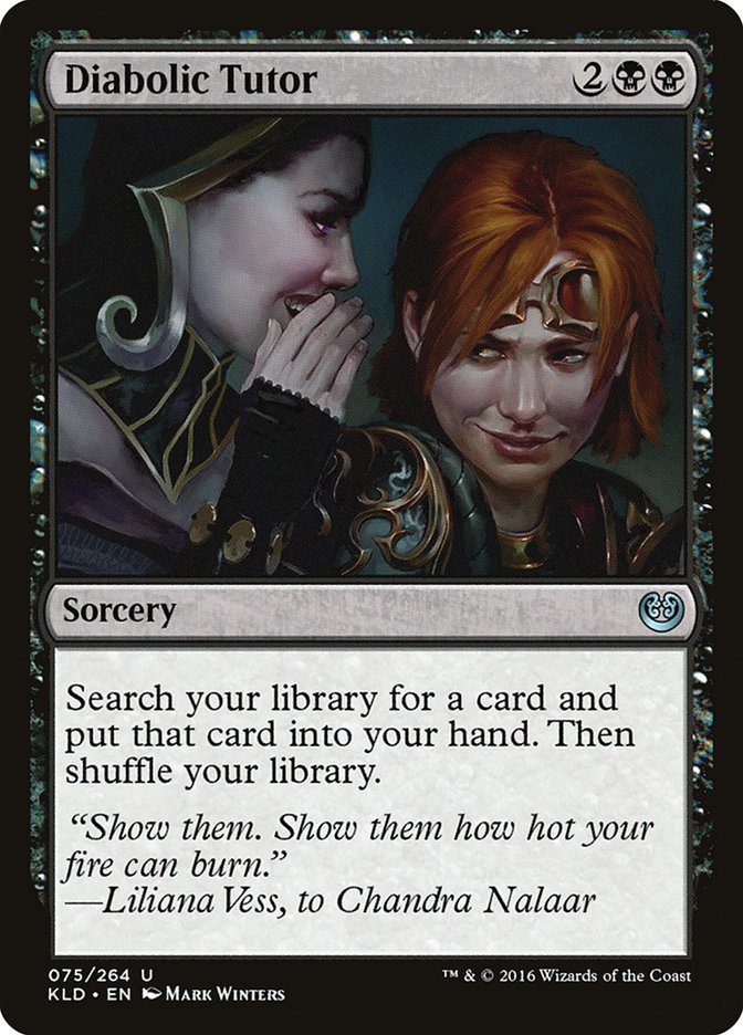 Diabolic Tutor [Kaladesh] | Exor Games Dartmouth