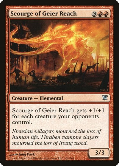 Scourge of Geier Reach [Innistrad] | Exor Games Dartmouth