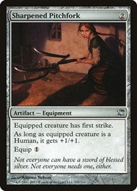 Sharpened Pitchfork [Innistrad] | Exor Games Dartmouth