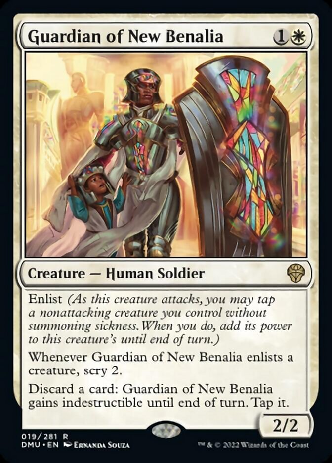 Guardian of New Benalia [Dominaria United] | Exor Games Dartmouth