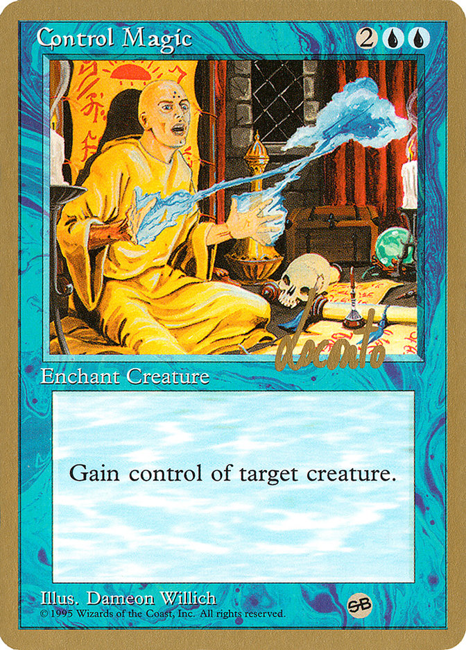 Control Magic (Michael Loconto) (SB) [Pro Tour Collector Set] | Exor Games Dartmouth