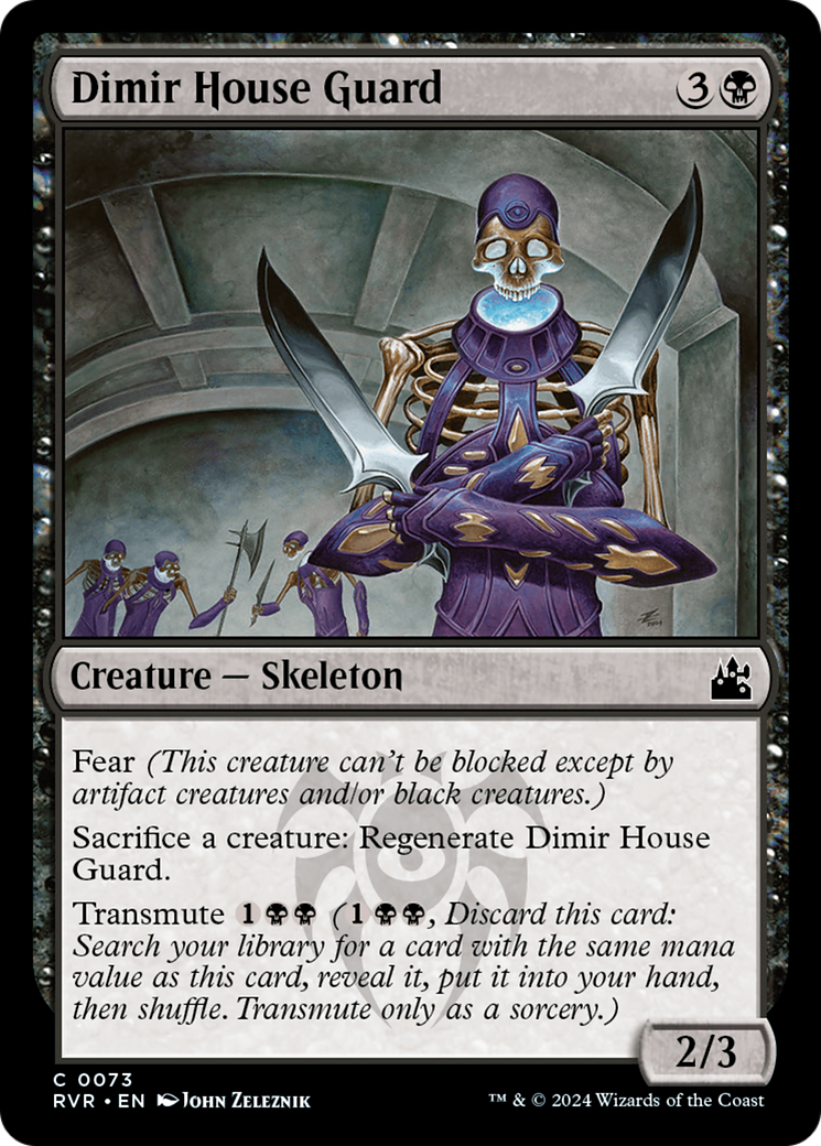 Dimir House Guard [Ravnica Remastered] | Exor Games Dartmouth