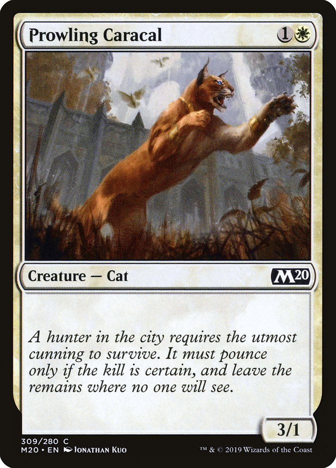 Prowling Caracal [Core Set 2020] | Exor Games Dartmouth