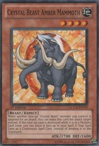 Crystal Beast Amber Mammoth [LCGX-EN159] Common | Exor Games Dartmouth