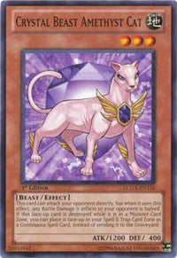 Crystal Beast Amethyst Cat [LCGX-EN156] Common | Exor Games Dartmouth