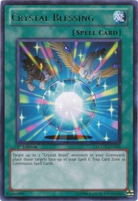Crystal Blessing [LCGX-EN165] Rare | Exor Games Dartmouth